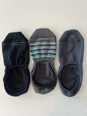 Magnanni Men’s 3 Pack Egyptian Cotton No-Show Socks Assorted Colors & Patterns